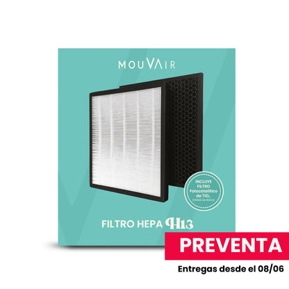 Preventa Filtros de Reemplazo Mouvair Zen HEPA H13 (Grado médico)