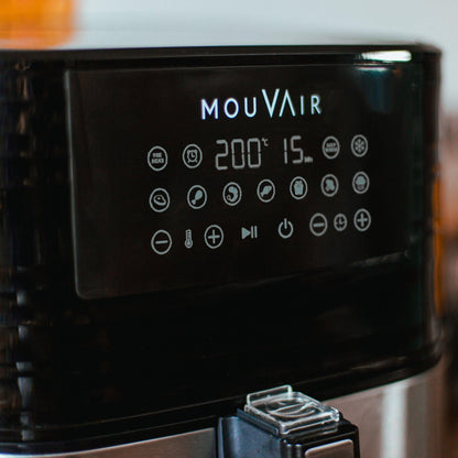 Freidora de Aire 5.5L Mouvair Gourmet + Molde de Silicona