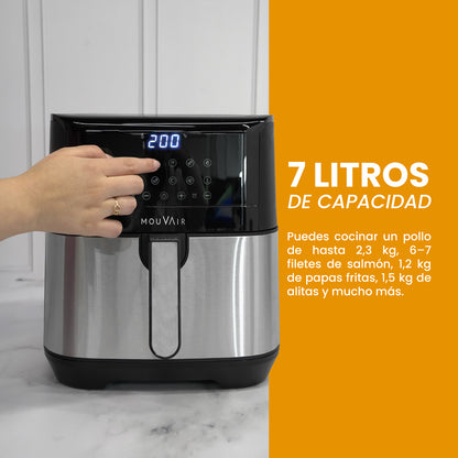 Freidora de Aire 7L Mouvair Gourmet