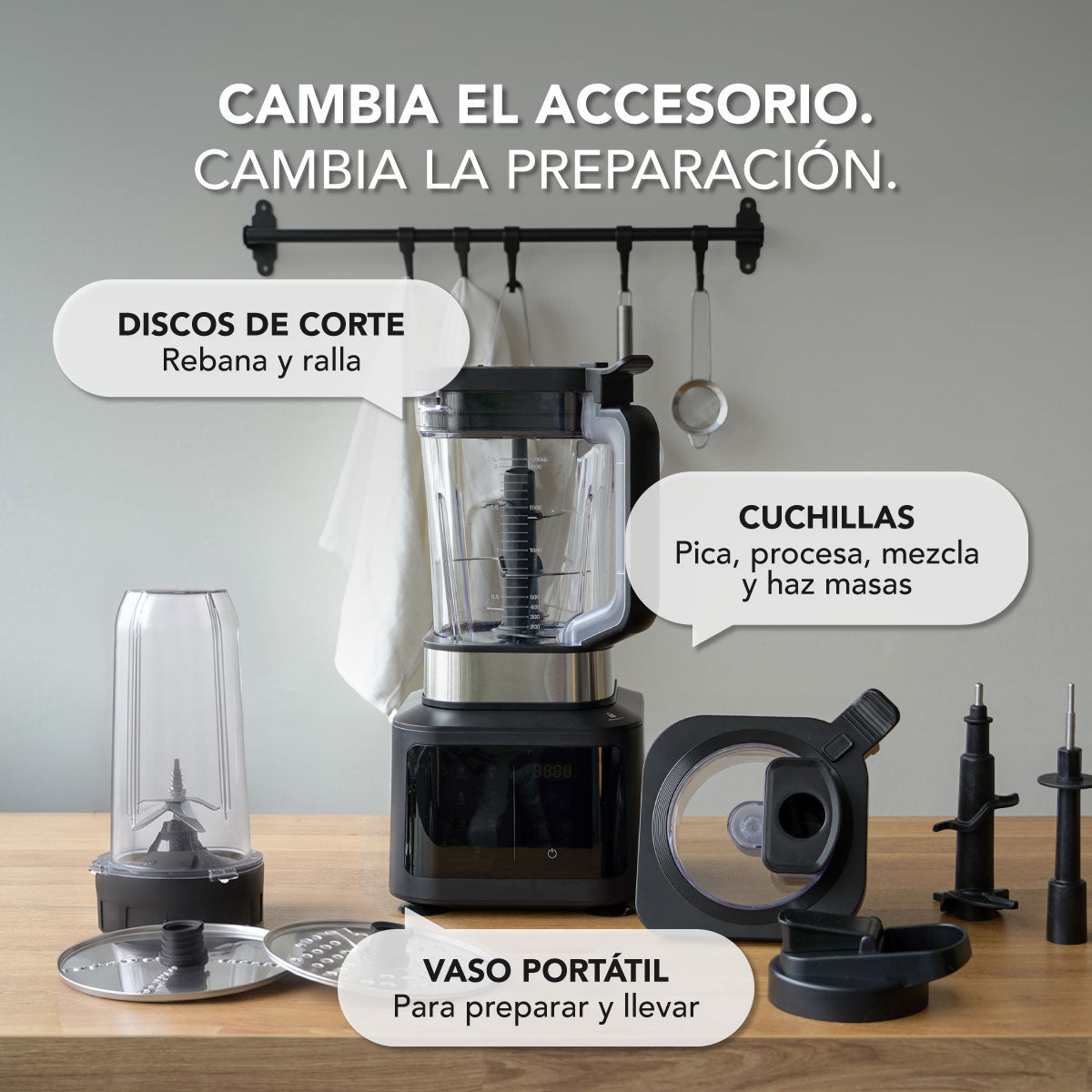 Preventa Procesador de Alimentos Multifunción Mouvair BlendMaster