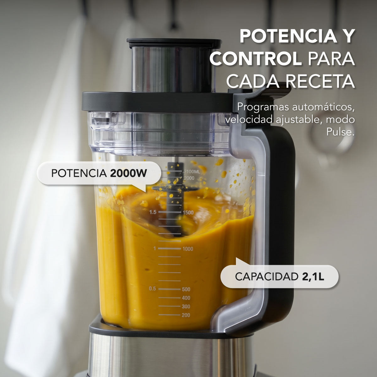 Preventa Procesador de Alimentos Multifunción Mouvair BlendMaster