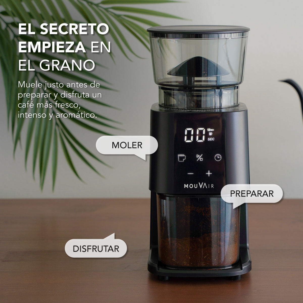 Preventa Molinillo de café Mouvair Grind