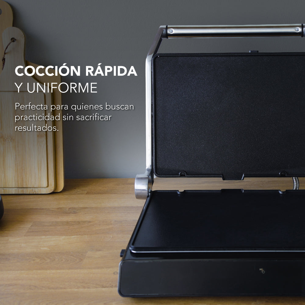 Preventa Plancha Eléctrica Iron Chef 3 en 1: Waflera, Sandwichera y Grill