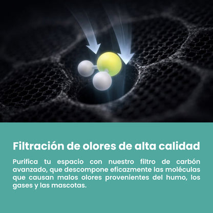 Purificador de Aire Mouvair Om + Filtro HEPA H13