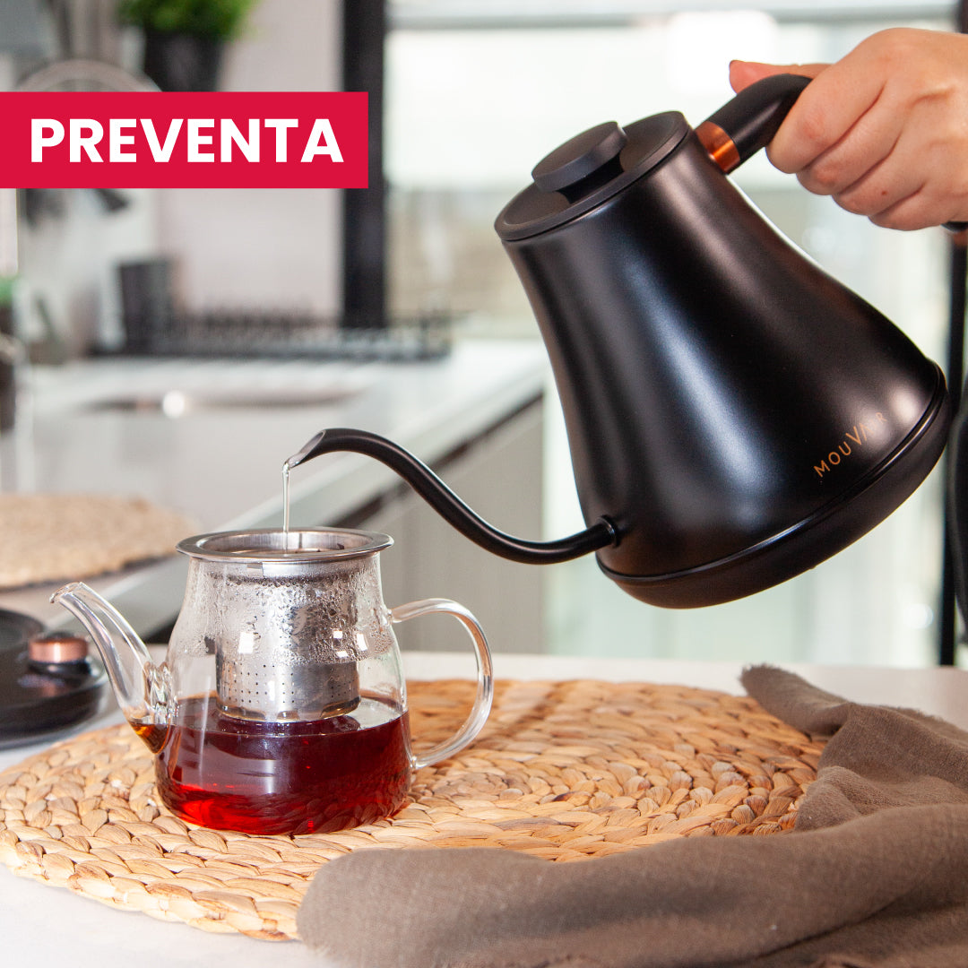 Tetera Eléctrica Hervidor Tetera Klauben Tetera Hervidora Black