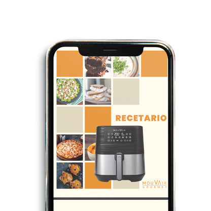 Recetario Digital Freidora de Aire