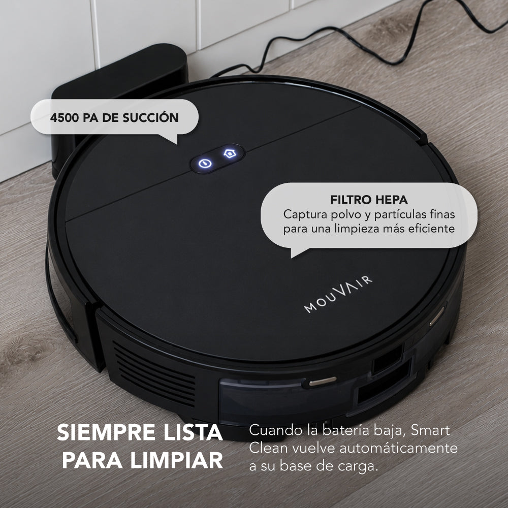 Aspiradora Robot y Trapeadora Mouvair Smart Clean