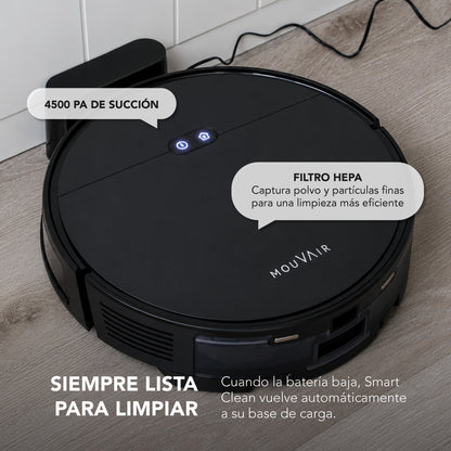 Aspiradora Robot y Trapeadora Mouvair Smart Clean
