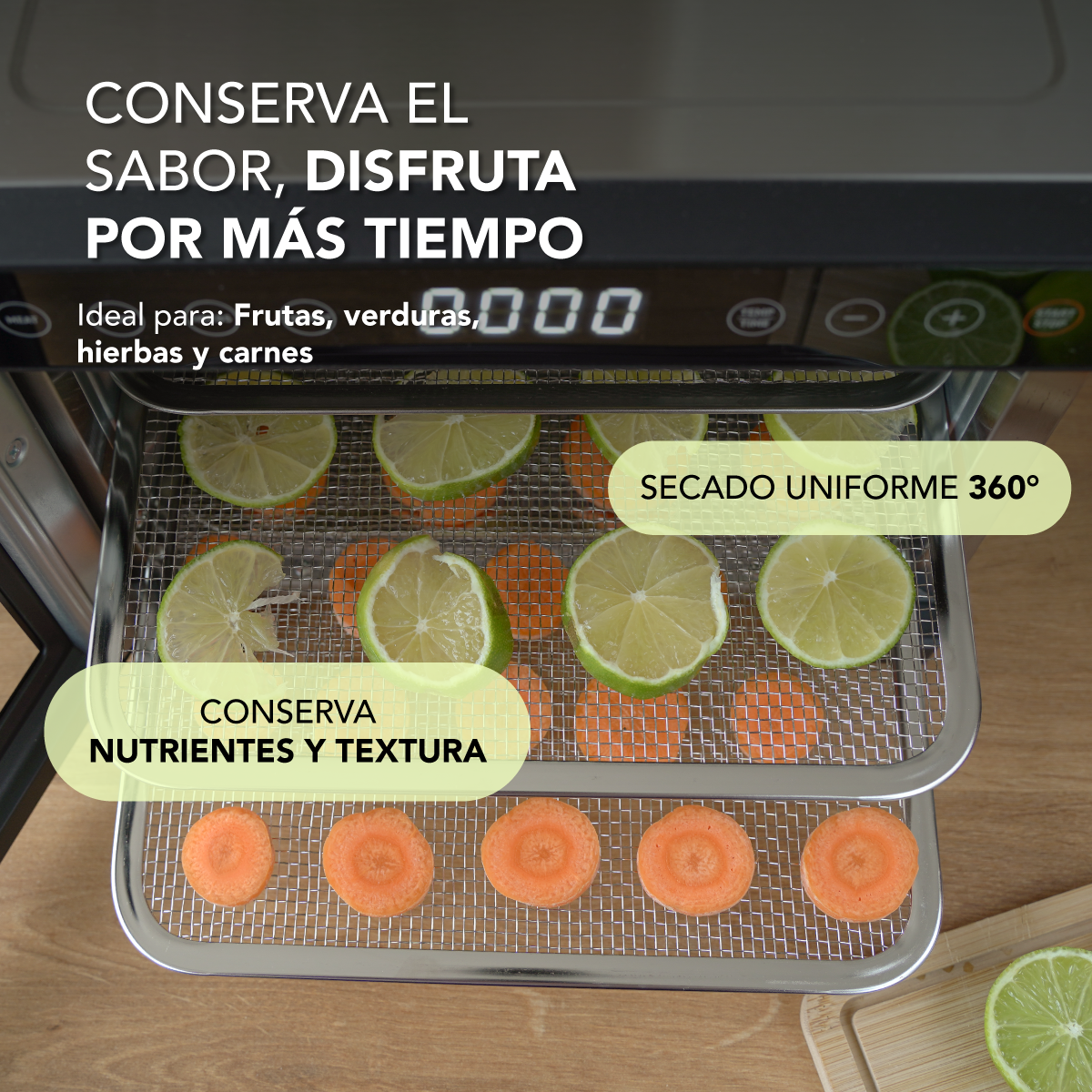 Deshidratador de Alimentos Mouvair Dry