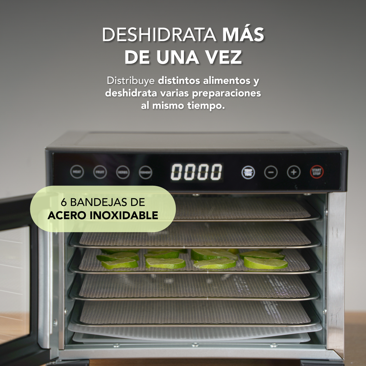Deshidratador de Alimentos Mouvair Dry