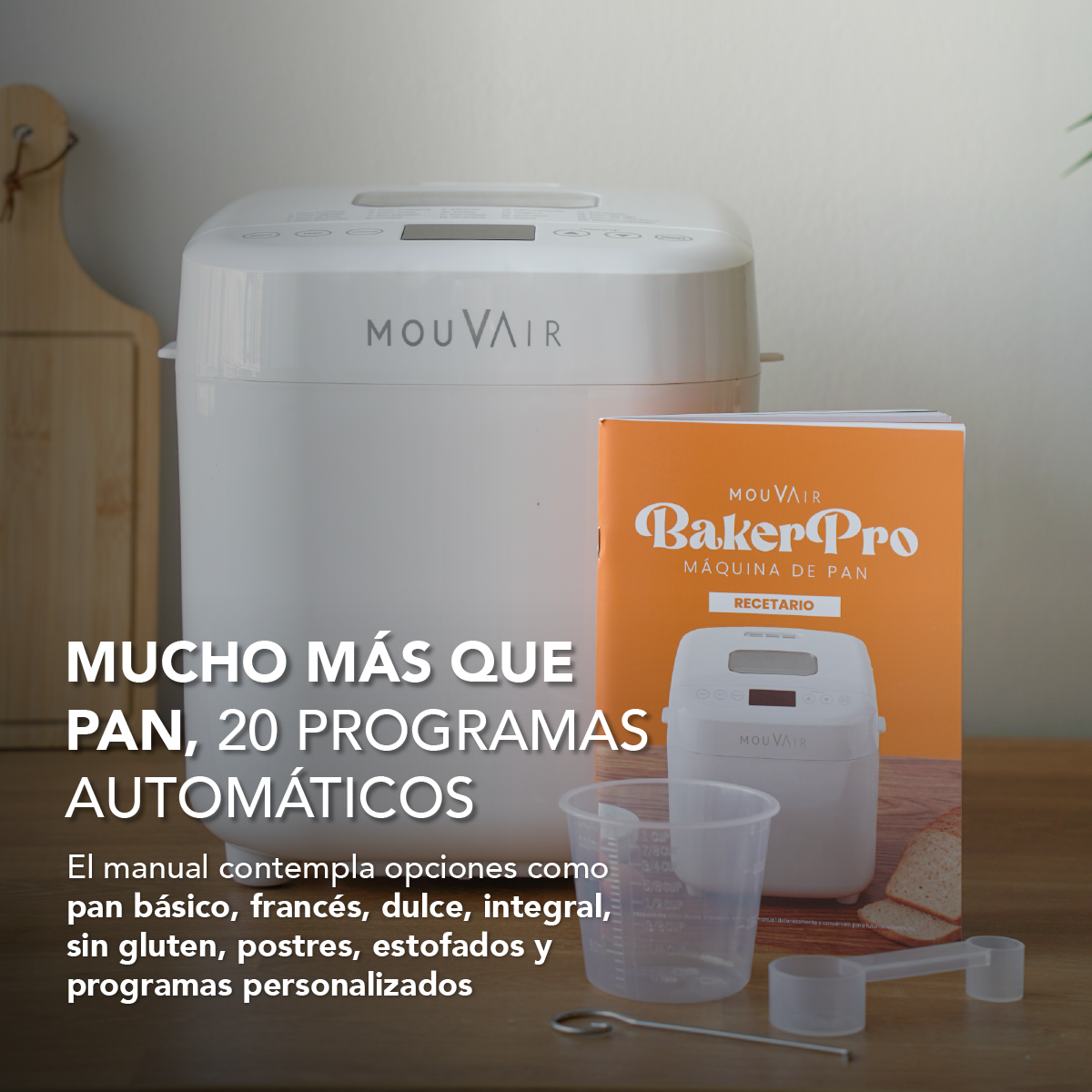 Preventa Máquina de Pan Mouvair Baker Pro