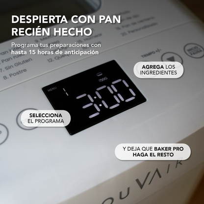 Preventa Máquina de Pan Mouvair Baker Pro