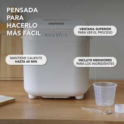 Preventa Máquina de Pan Mouvair Baker Pro