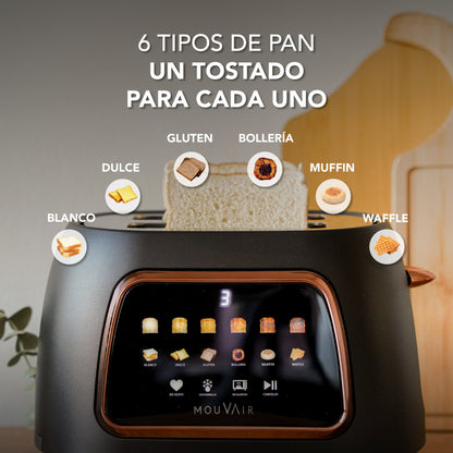 Preventa Tostadora Inteligente Mouvair SmartToast
