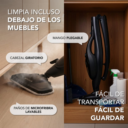 Mopa a vapor 8 en 1 Mouvair Steam
