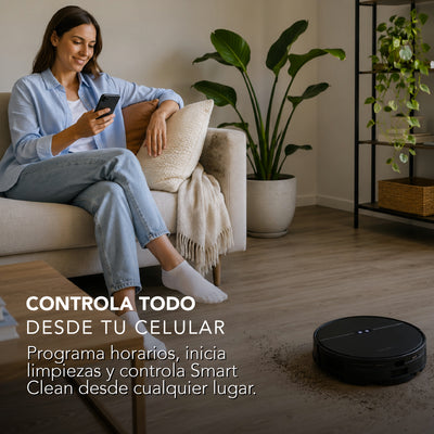 Aspiradora Robot y Trapeadora Mouvair Smart Clean