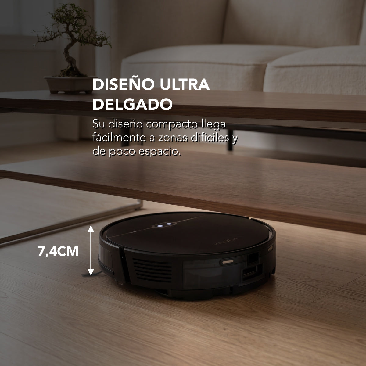 Preventa Aspiradora Robot y Trapeadora Mouvair Smart Clean