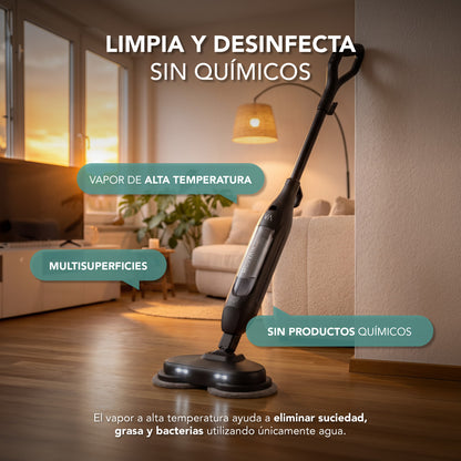Mopa a vapor giratoria Mouvair Spin