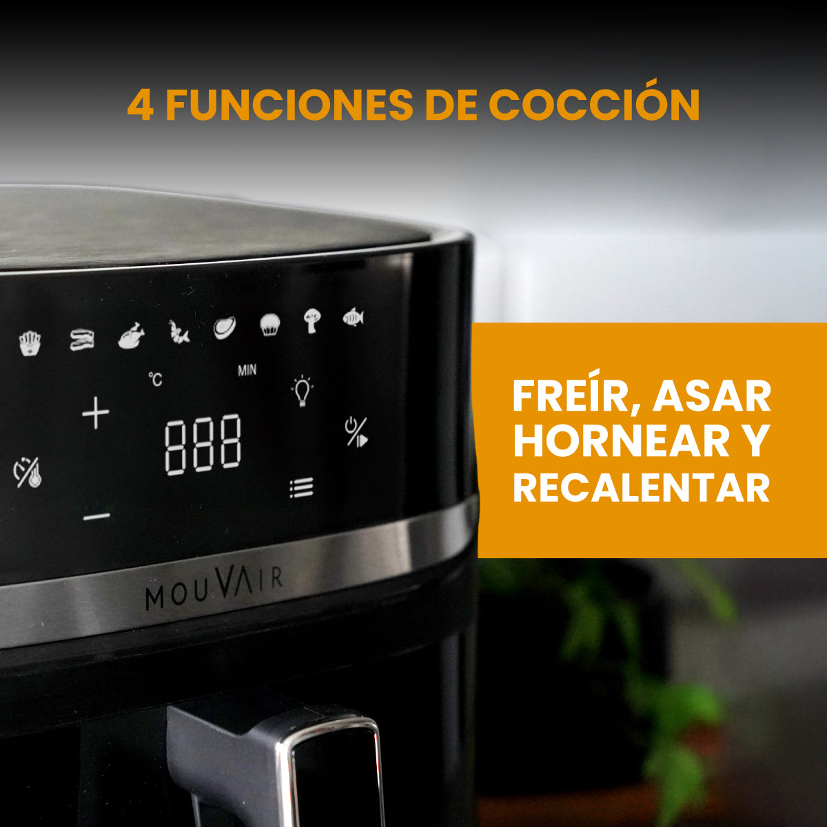 Freidora de Aire 7,6 L Mouvair Supreme