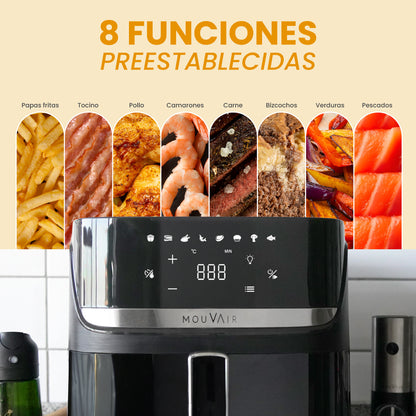 Freidora de Aire 7,6 L Mouvair Supreme