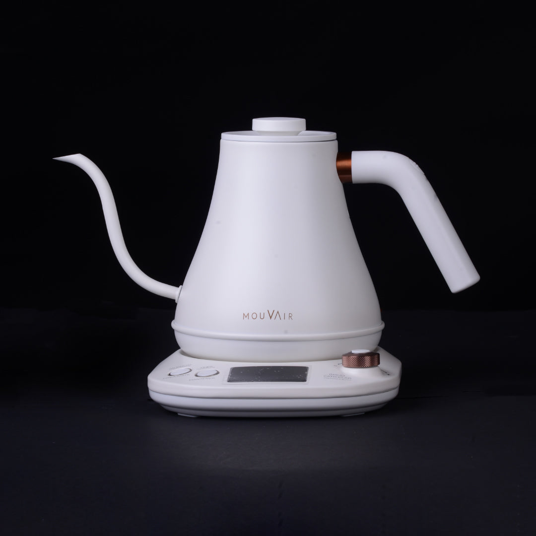 Hervidor Eléctrico Inteligente Cuello Cisne Mouvair Swan Blanco