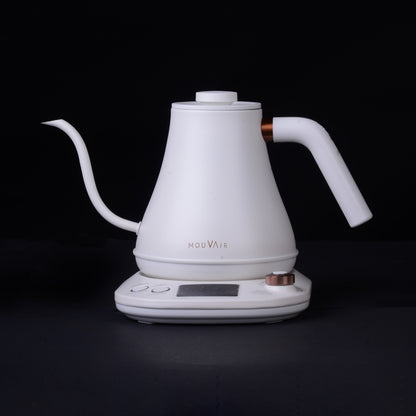 Hervidor Eléctrico Inteligente Cuello Cisne Mouvair Swan Blanco