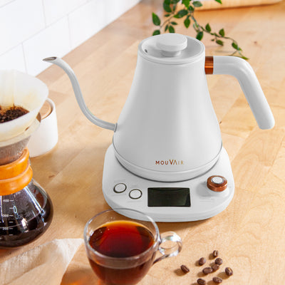 Pack Hervidor Inteligente Mouvair Swan + Molinillo de Café Eléctrico
