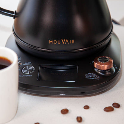 Preventa Hervidor Eléctrico Inteligente Cuello Cisne Negro