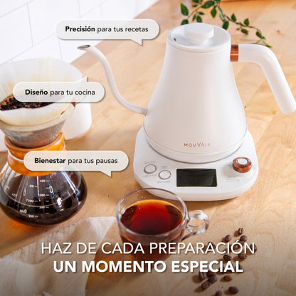 Hervidor Eléctrico Inteligente Cuello Cisne Mouvair Swan