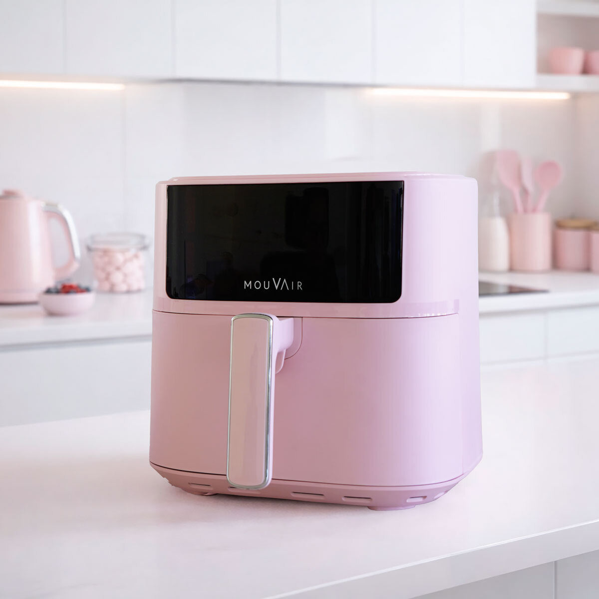 Preventa Freidora de Aire 6L Mouvair Fry Rosa (Edición Limitada)