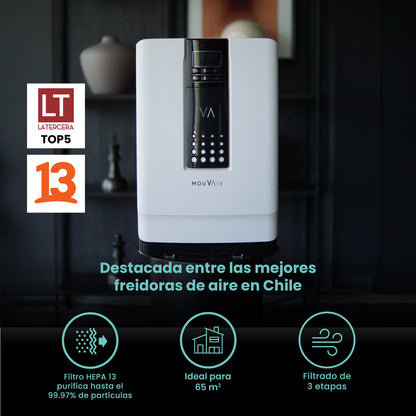 Purificador de Aire Mouvair Zen con HEPA H13 (Grado Médico)