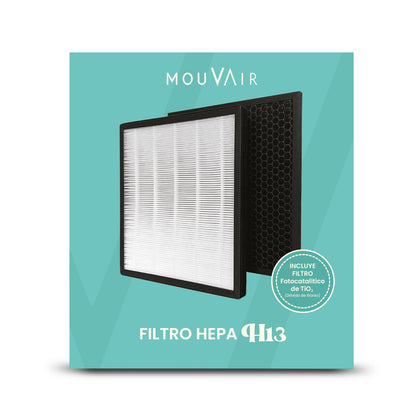Filtros de Reemplazo Mouvair Zen HEPA H13 (Grado médico)